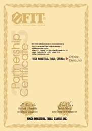Сертификат дистрибьютора FIT